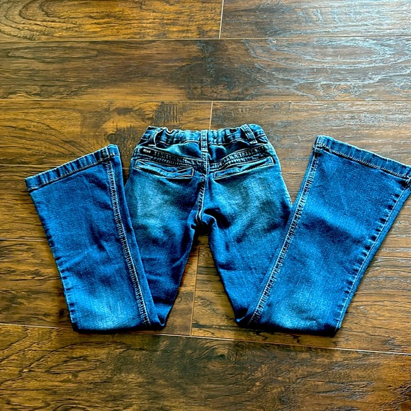 Cruel Girls Trouser Jean. Girls size 7 with adjustable waistband. - Picture 3 of 4